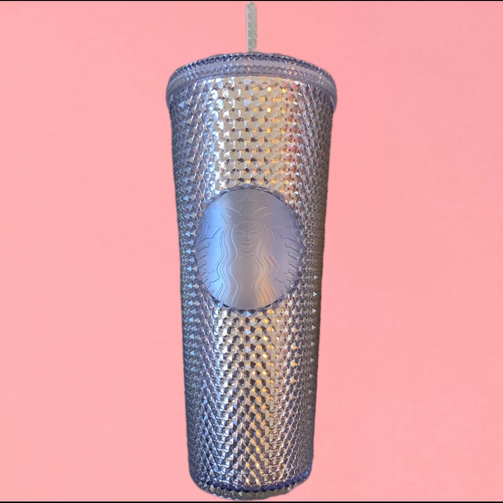 starbucks silver studded tumbler cup